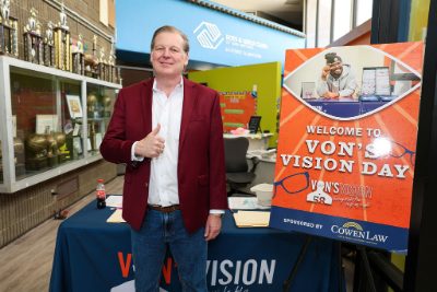 Von&rsquo;s Vision Exam Day with Cowen Law &ndash; San Antonio, TX